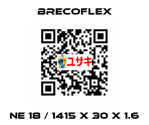 NE 18 / 1415 x 30 x 1.6 Brecoflex