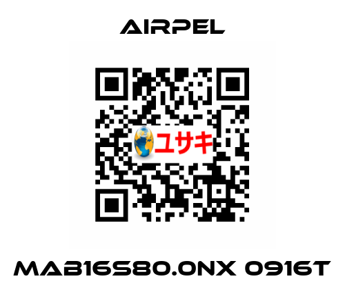 MAB16S80.0NX 0916T Airpel