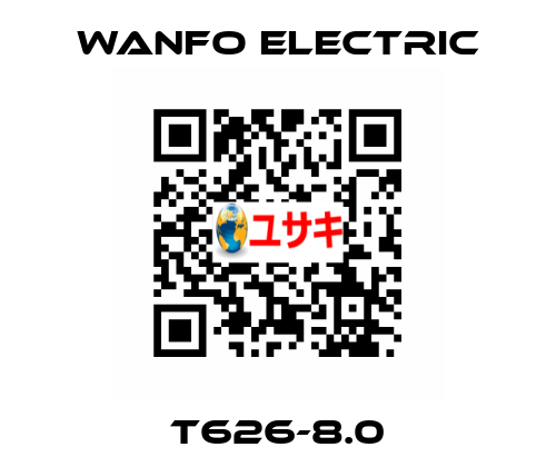 T626-8.0 Wanfo electric