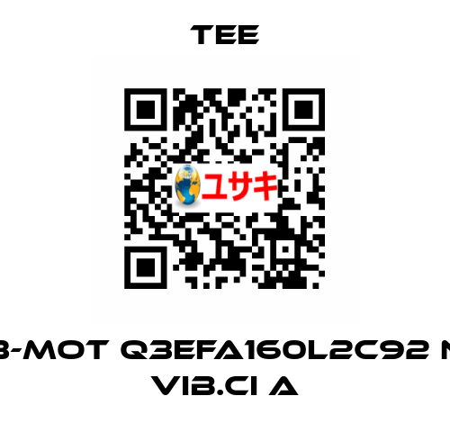 3-Mot Q3EFA160L2C92 N Vib.CI A TEE