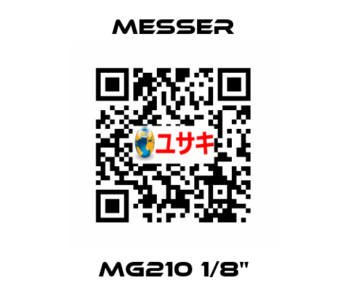 MG210 1/8" Messer