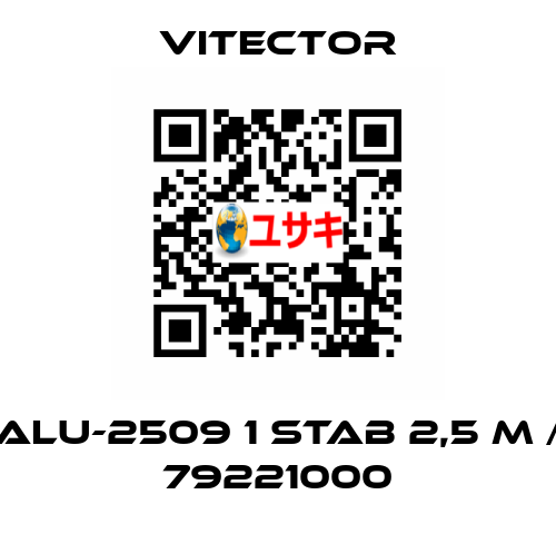 ALU-2509 1 Stab 2,5 m / 79221000 vitector