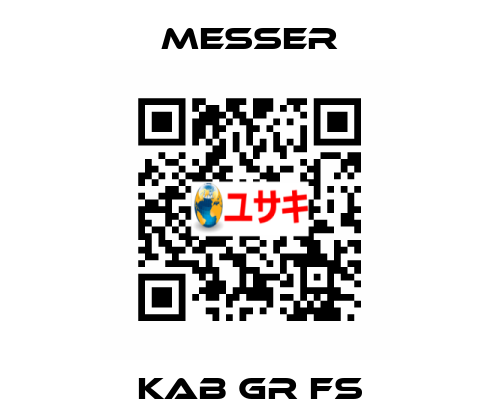 KAB GR FS Messer