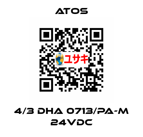 4/3 DHA 0713/PA-M 24VDC Atos