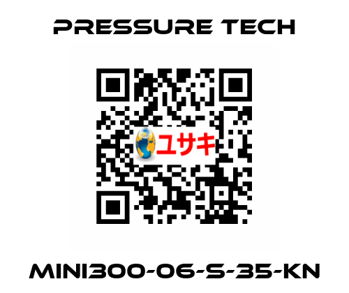 MINI300-06-S-35-KN Pressure Tech