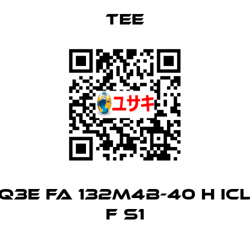Q3E FA 132M4B-40 H Icl F S1 TEE