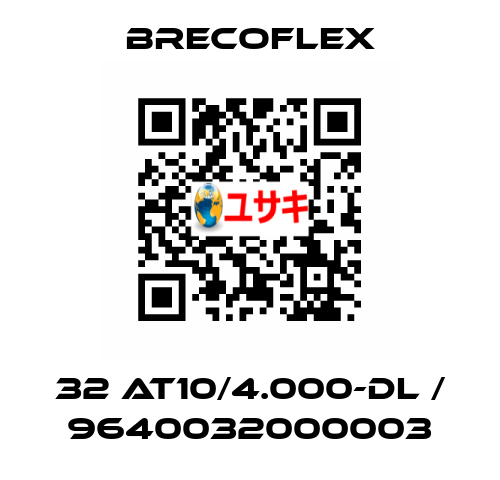 32 AT10/4.000-DL / 9640032000003 Brecoflex