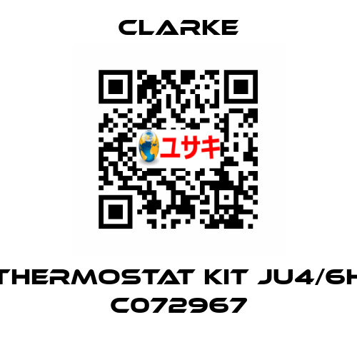 THERMOSTAT KIT JU4/6H C072967 Clarke