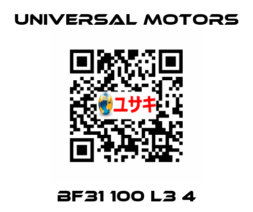 BF31 100 L3 4 UNIVERSAL MOTORS