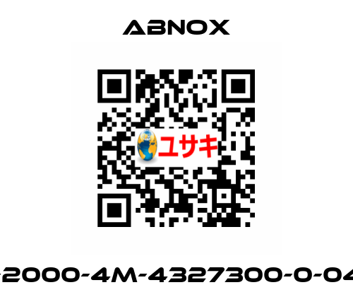 AX-2000-4M-4327300-0-040P ABNOX