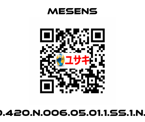 MPS580.420.N.006.05.01.1.SS.1.N.PE.010.N Mesens