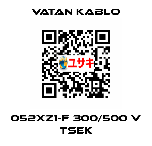 052XZ1-F 300/500 V TSEK Vatan Kablo