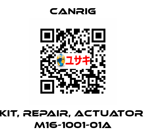 KIT, REPAIR, ACTUATOR  M16-1001-01A Canrig