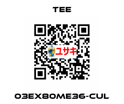 03EX80ME36-CUL TEE