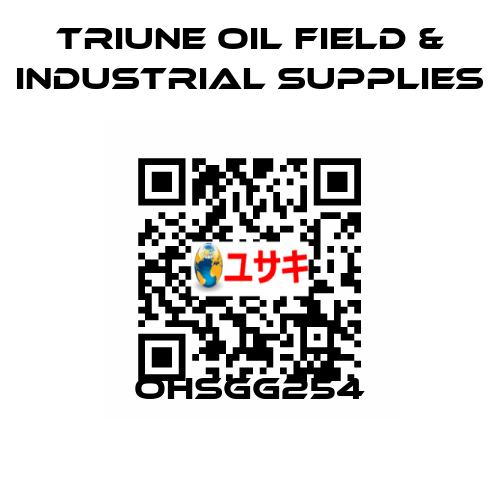 OHSGG254 Triune Oil Field & Industrial Supplies