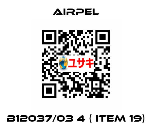 B12037/03 4 ( ITEM 19) Airpel