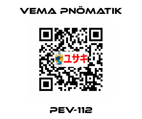 PEV-112 Vema Pnömatik