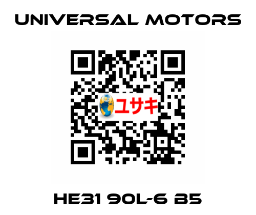 HE31 90L-6 B5 UNIVERSAL MOTORS
