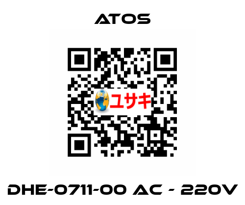 DHE-0711-00 AC - 220v Atos
