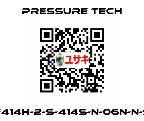 MF414H-2-S-414S-N-06N-N-SV Pressure Tech