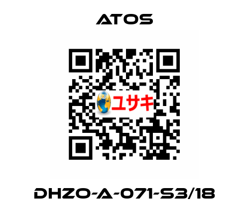 DHZO-A-071-S3/18 Atos