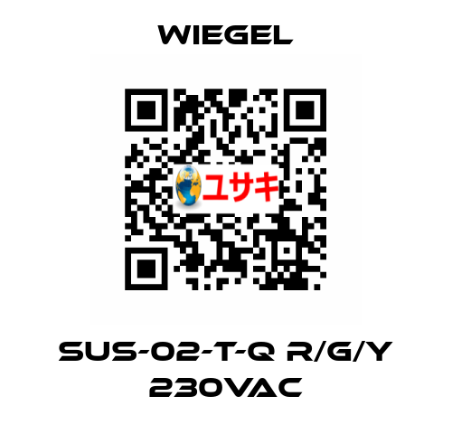 SUS-02-T-Q R/G/Y 230VAC wiegel