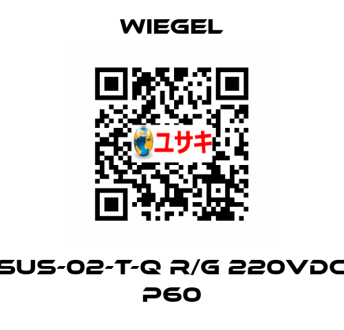SUS-02-T-Q R/G 220VDC P60 wiegel