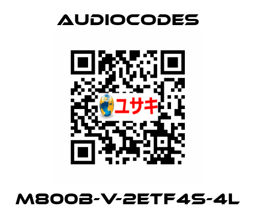 M800B-V-2ETF4S-4L AudioCodes