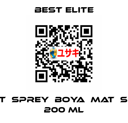 LIGHT	SPREY	BOYA	MAT	SIYAH  200 ml Best Elite