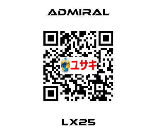 LX25 admiral