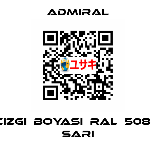 YOL	CIZGI	BOYASI	RAL	508	TAKSI SARI admiral