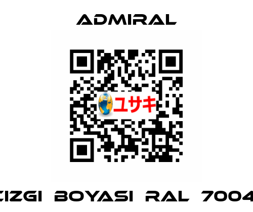 YOL	CIZGI	BOYASI	RAL	7004	ACIK admiral