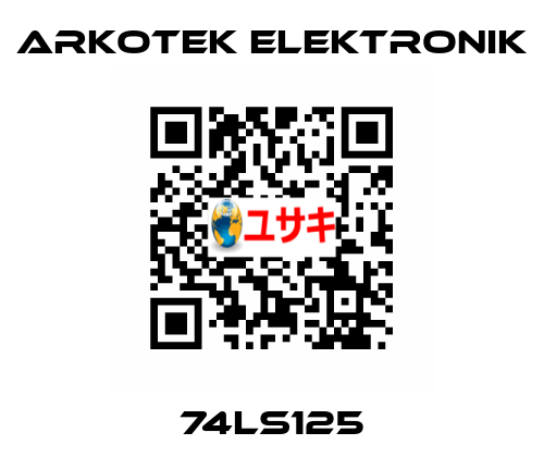 74LS125 Arkotek Elektronik