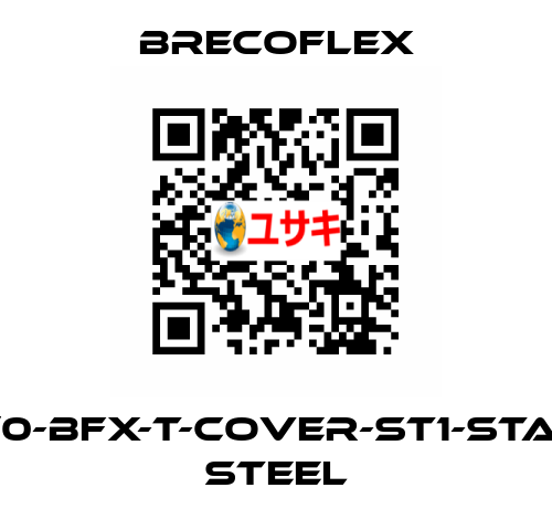 16AT10/0-BFX-T-COVER-ST1-STAINLESS STEEL Brecoflex