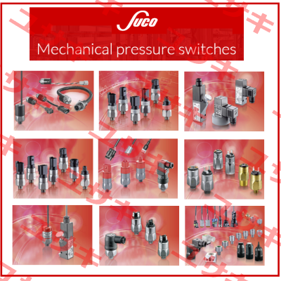 0159 ,250V DIAPHRAGM / PISTON PRESSURE SWITCHES Suco