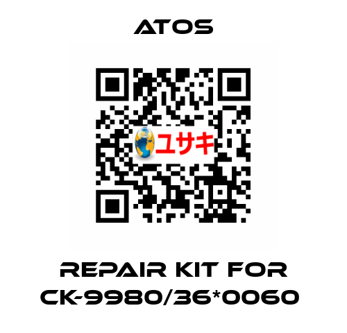 REPAIR KIT FOR CK-9980/36*0060  Atos