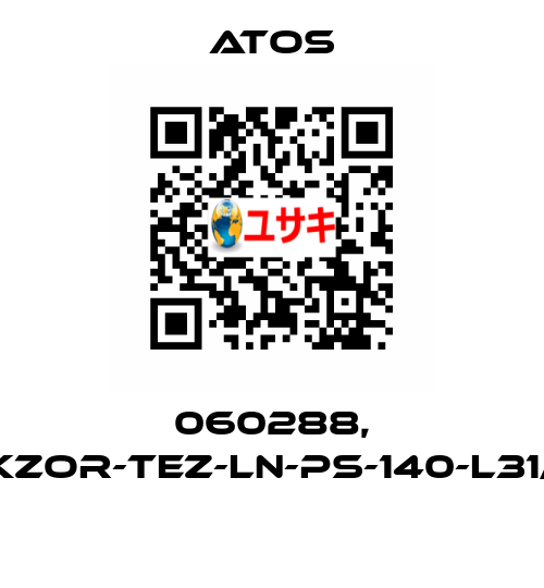060288, DLKZOR-TEZ-LN-PS-140-L31/BZ   Atos