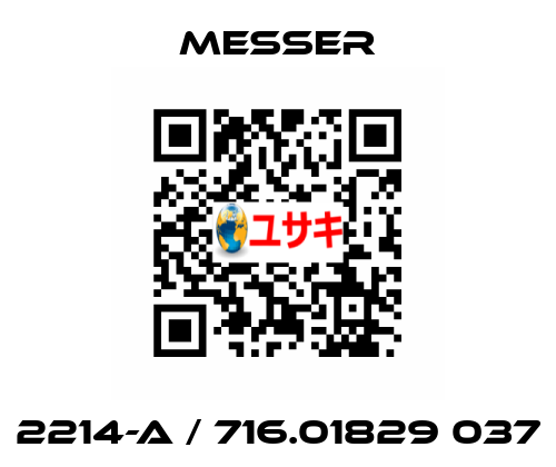 2214-A / 716.01829 037 Messer