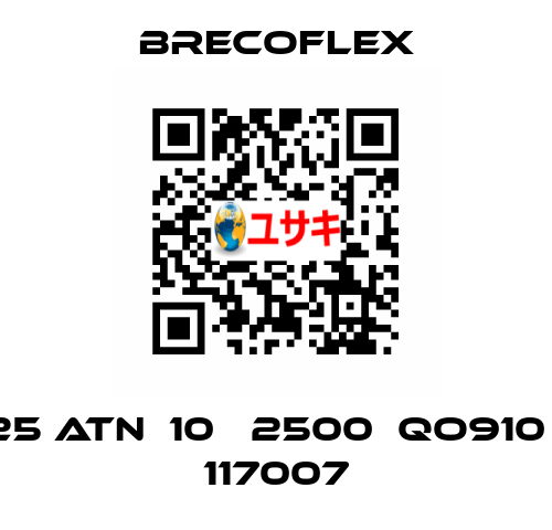 25 ATN  10   2500  QO910     117007 Brecoflex