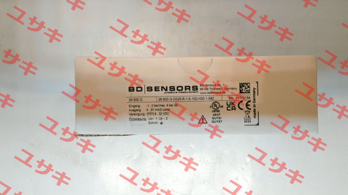 G-D025-R-1-5-100-H00-1-582 Bd Sensors