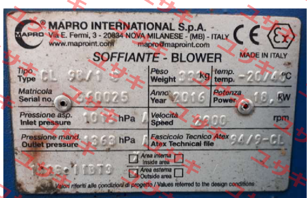 CL 98/1G MAPRO International