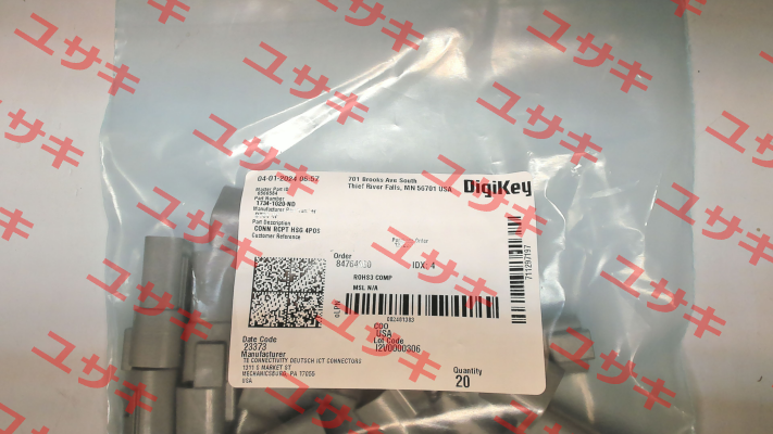 DT04-4P Deutsch (TE Connectivity)