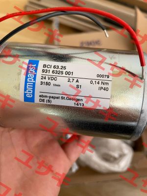 BCI-63.25 (931 6325 001) EBM Papst