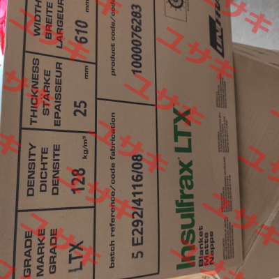 INSULFRAX LTX-MATTE, RG: 128 KG/M³ Unifrax