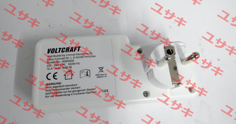 P/N: VC-12936570, Type: Energy logger SEM5000 Voltcraft