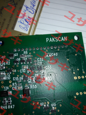 IQ3 Mod 6M Pakscan PCB Rotork