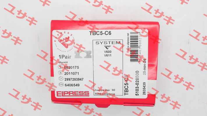 p/n: 5103-028500, Type: TBC5-C6 Elpress