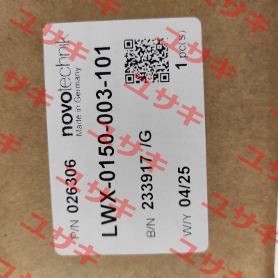 P/N: 400026306, Type: LWX-0150-003-101 Novotechnik