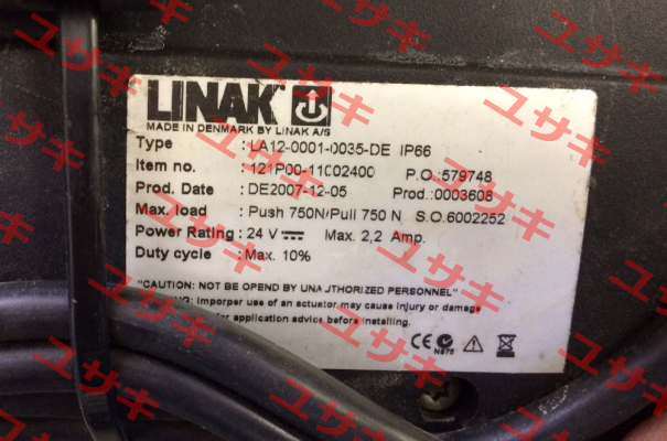 121P00-11002400 Linak