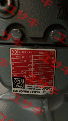 NN102.A08 Yılmaz Redüktör
